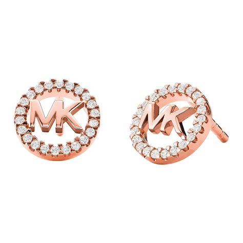 michael kors real gold earrings|michael hill rose gold earrings.